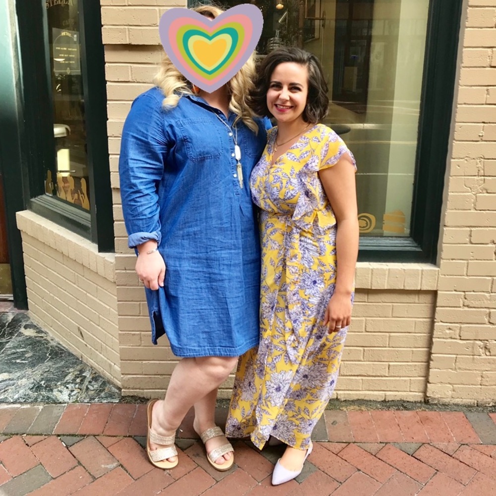 Yellow sun dress